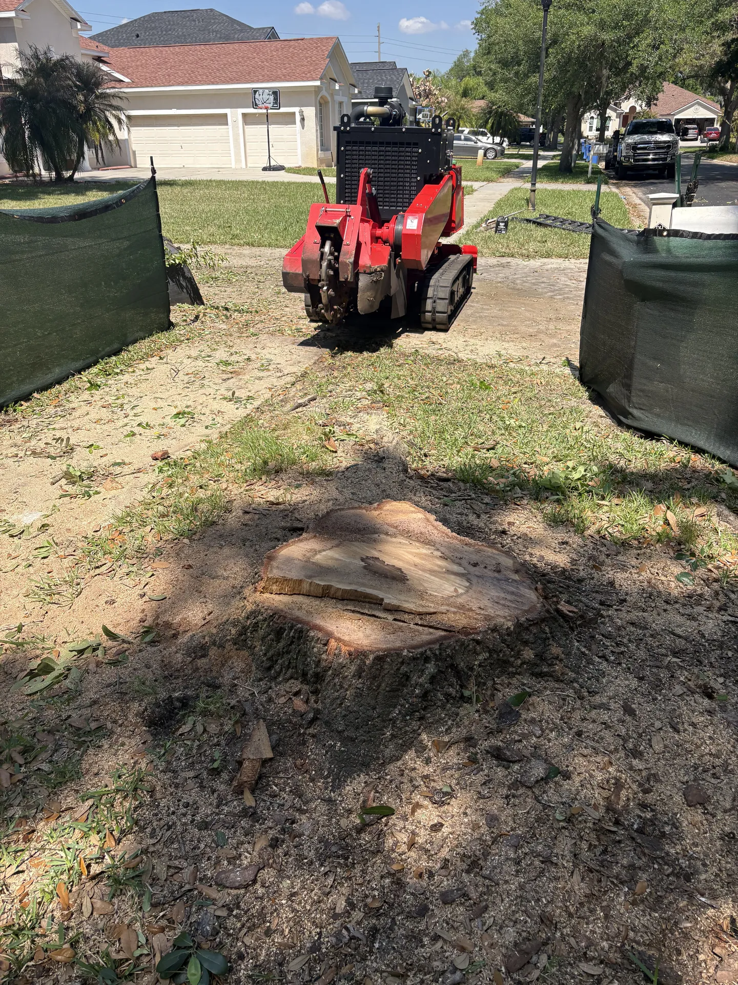 Stump Grinding in Polk County