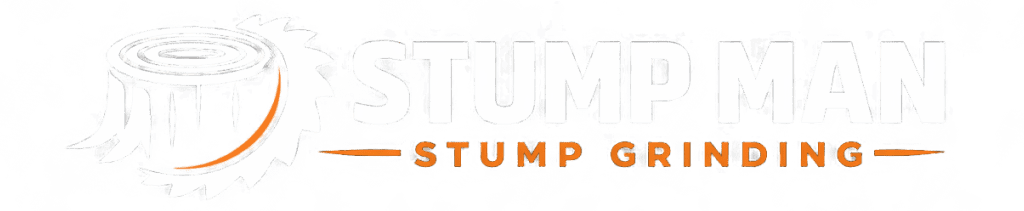 Stump Man Stump Grinding Logo